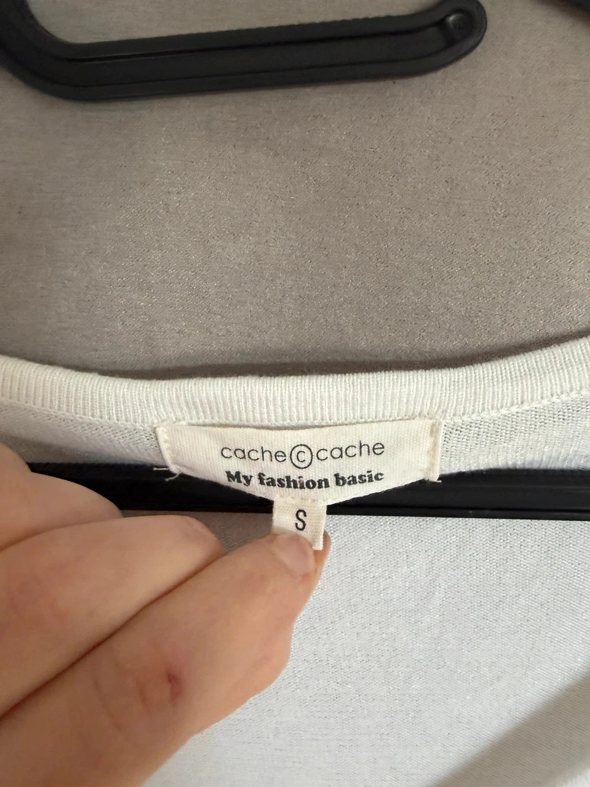 Lindo suéter blanco talla s Cache Cache – photo 2